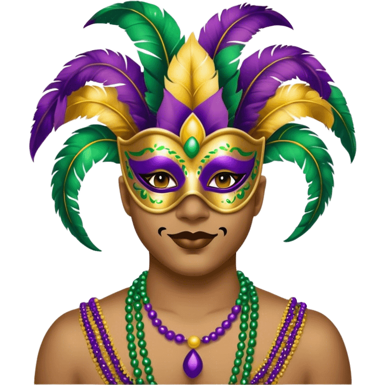 Mardi Gras emoji