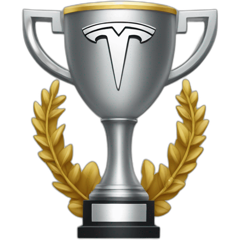 tesla trophy emoji