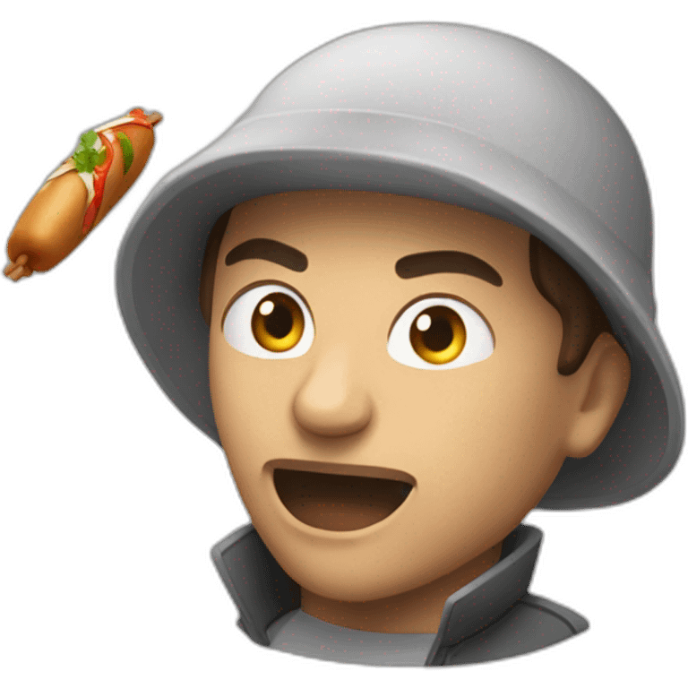 A turkish attack a clash with a doner emoji