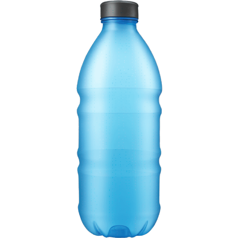 Plastic water bottle emoji