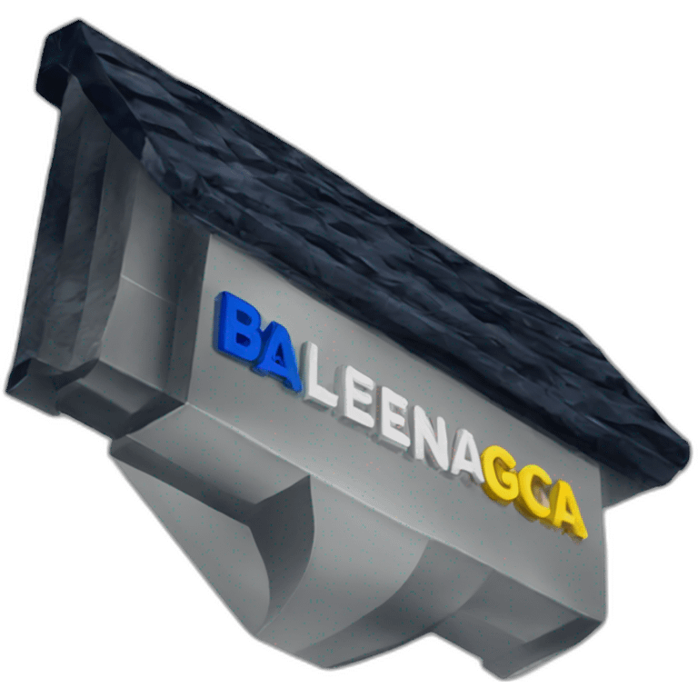 Balenciaga logo emoji