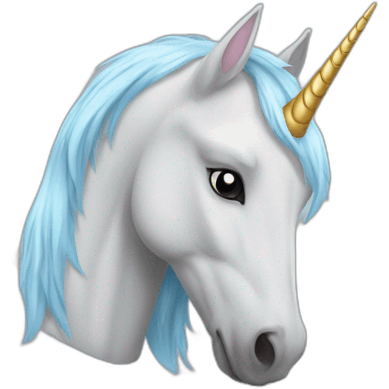 Licorne Bulles emoji