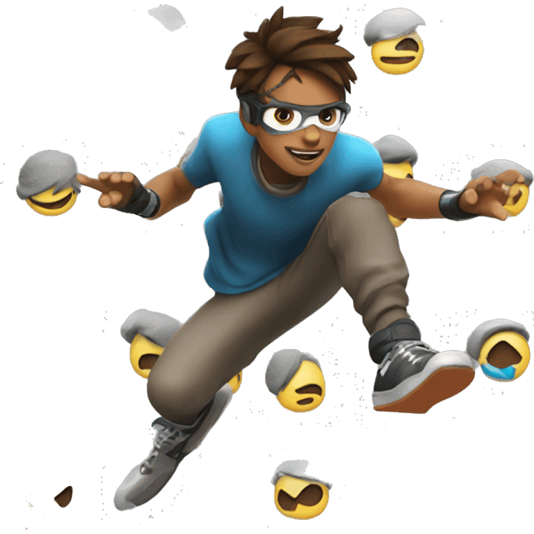 parkour tracer emoji