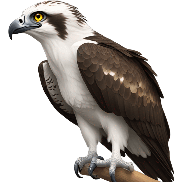 Perched osprey emoji