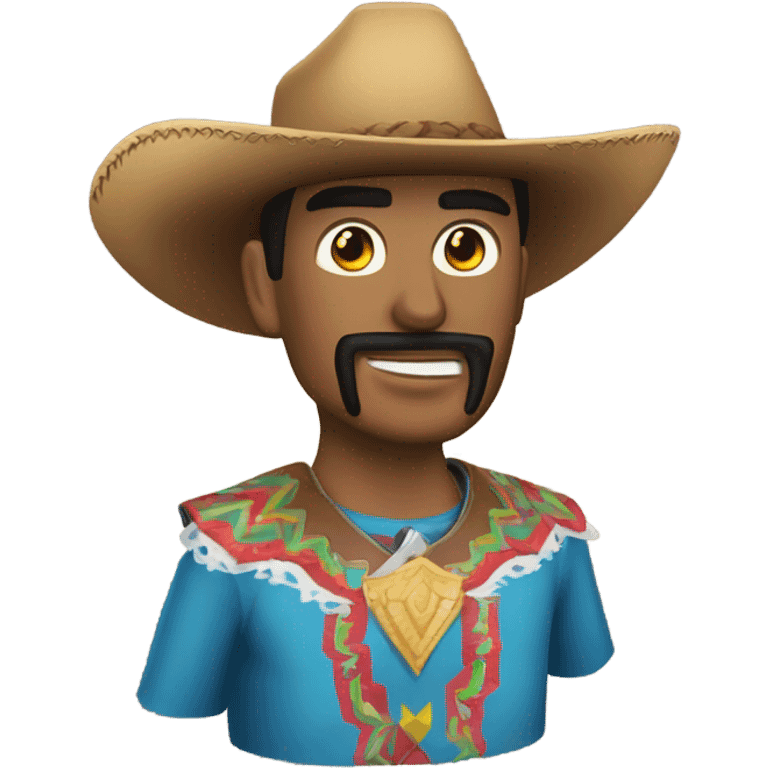 sobrero de vaquero sin cara emoji