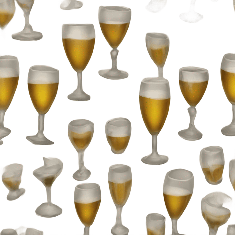 Cheers of chalices  emoji