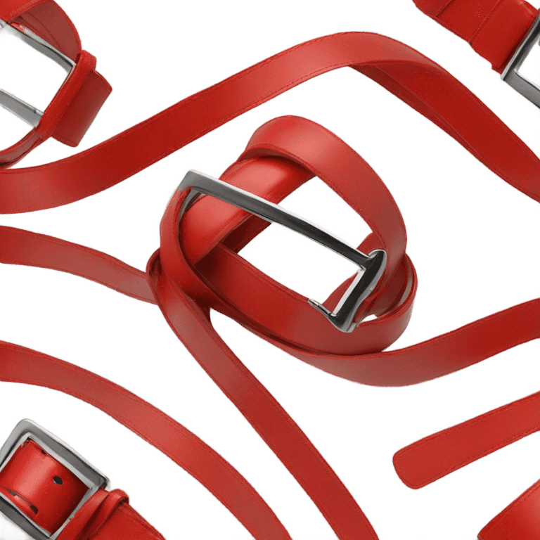 Red belt  emoji