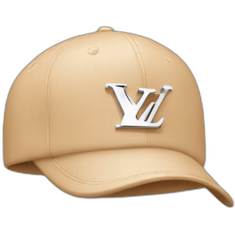 Louis Vuitton cap emoji