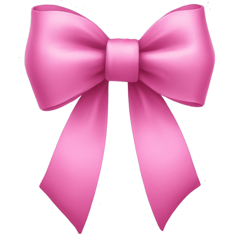 pink bow emoji