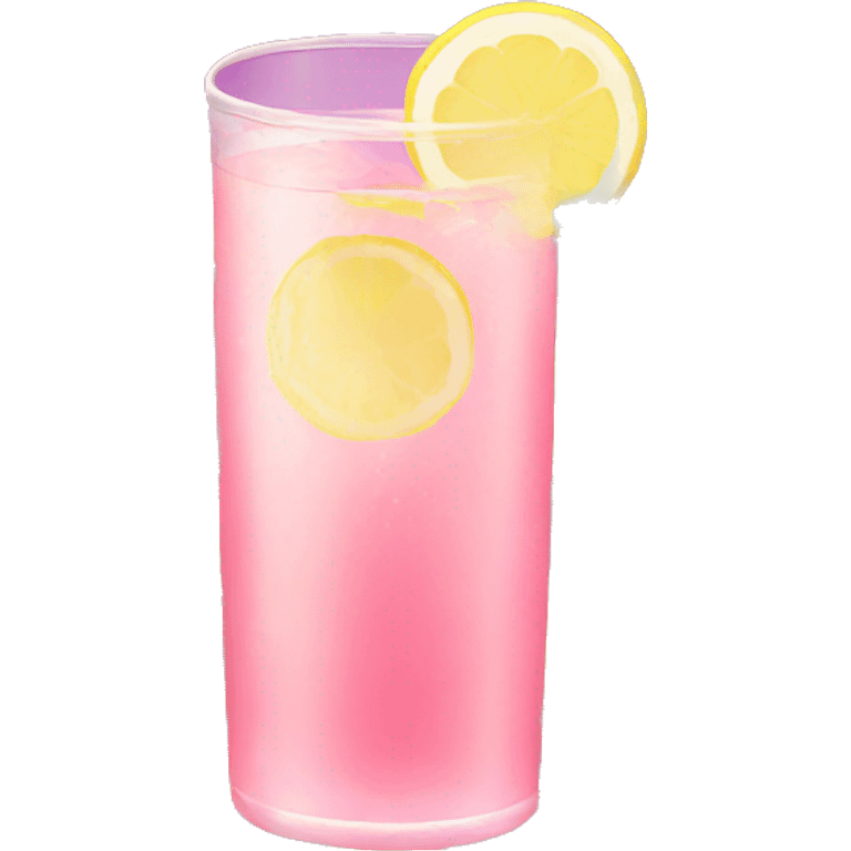 Pink lemonade emoji