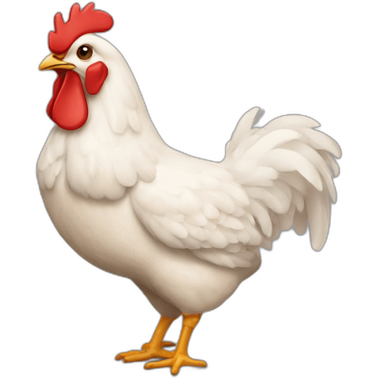 poulet avec des jordan emoji