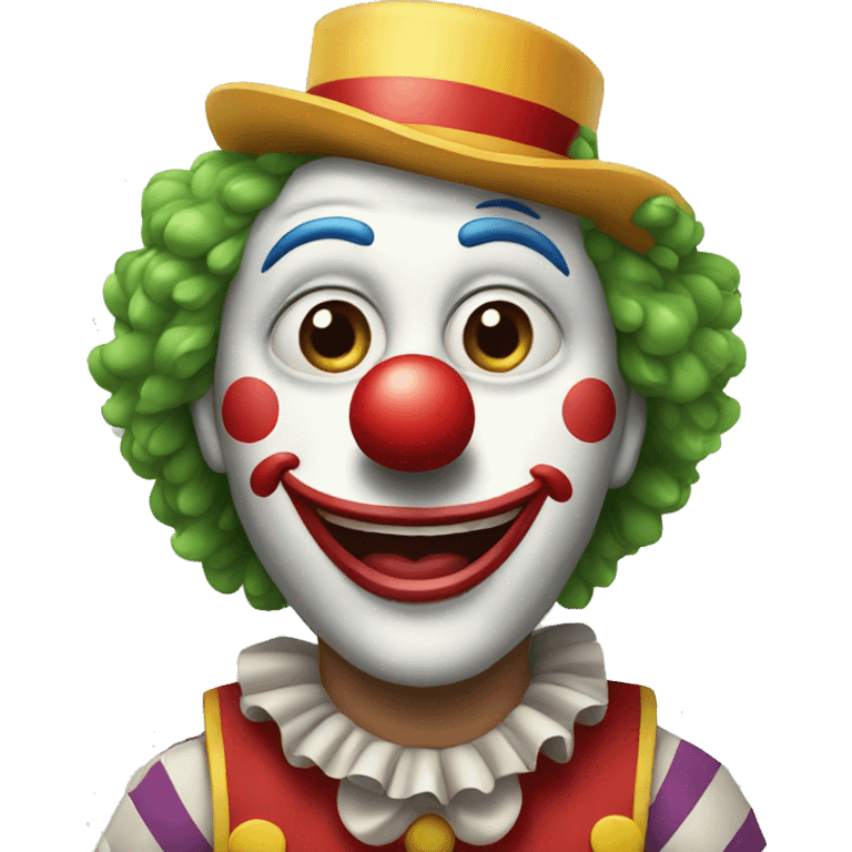 funny clown emoji