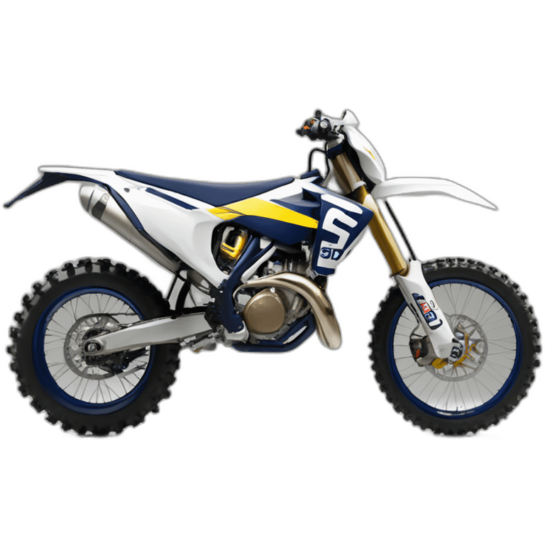 Husqvarna Motocross bike emoji