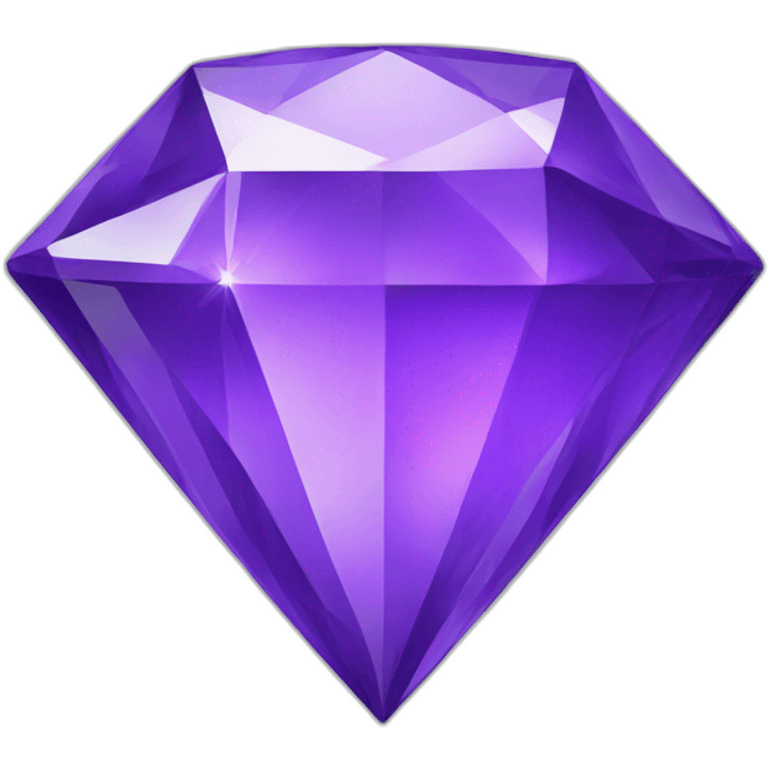 Diamant violet emoji