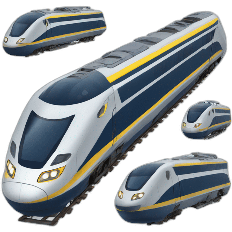 Eurostar train emoji