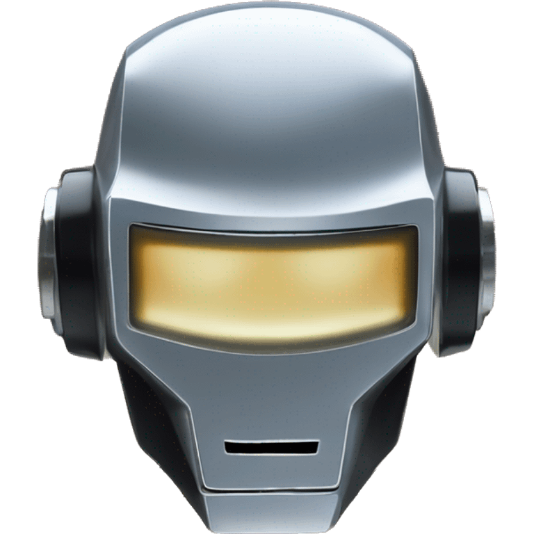 Basslines LED DaftPunk-style robot talk box emoji