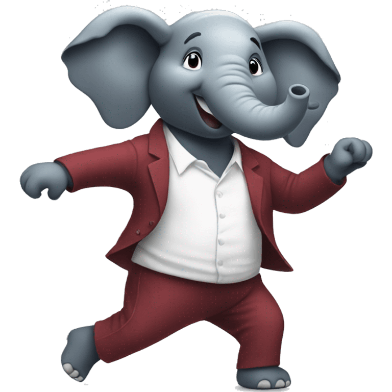 Elefante bailando emoji