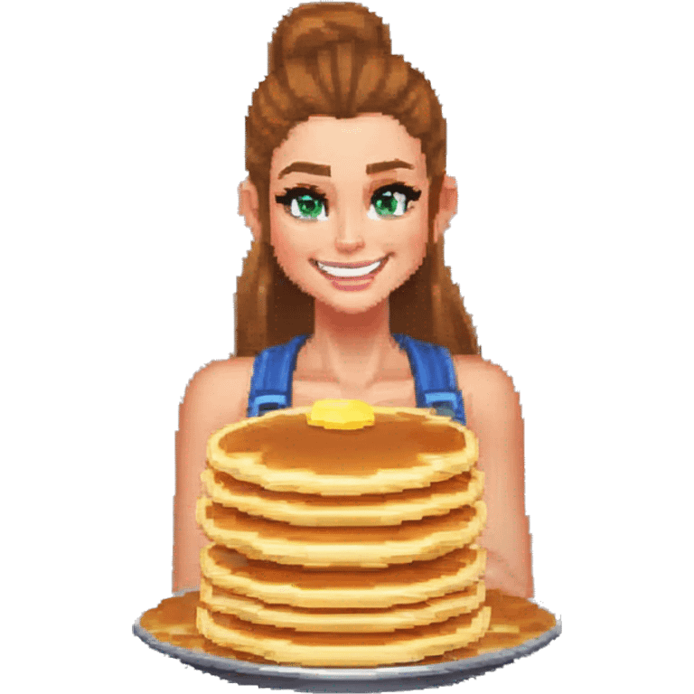 100 pancakes emoji