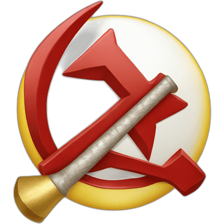 ussr hammer and sickle emoji