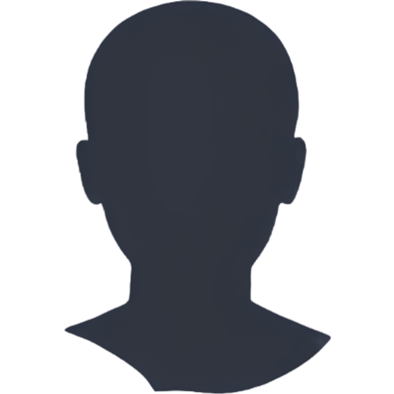 silhoutte of man speaking emoji