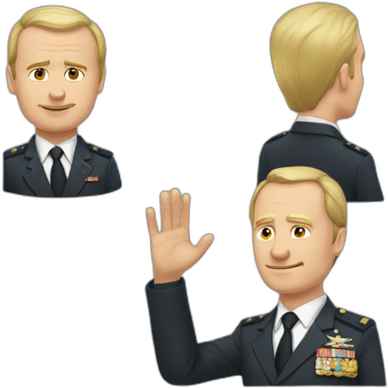 Путин с тарелкой картошкй emoji