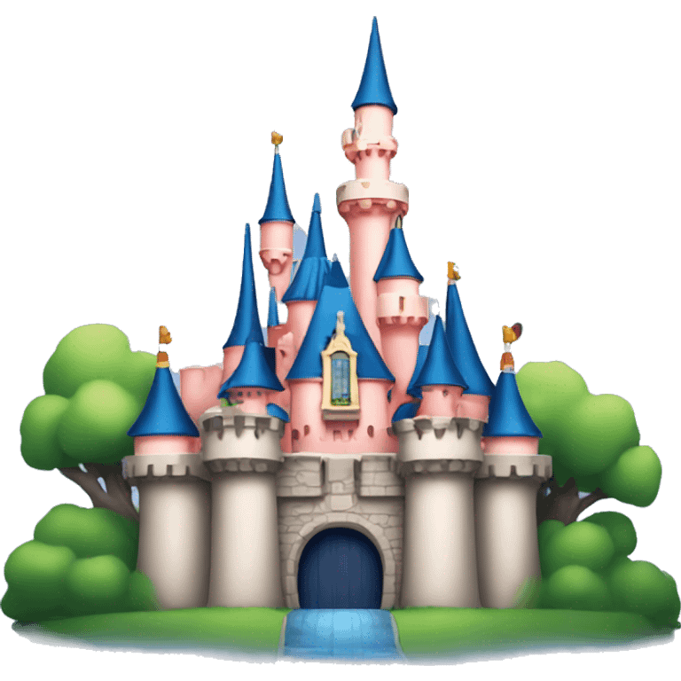 Disneyland paris castle emoji