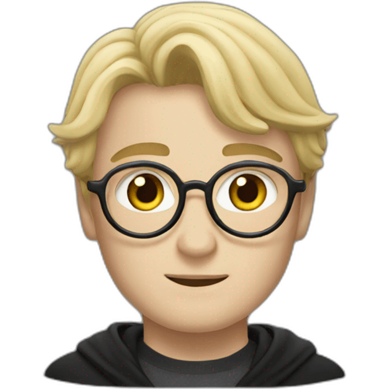 Harry Potter with blonde hair emoji