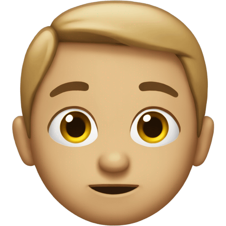 A emoji side eyeing  emoji