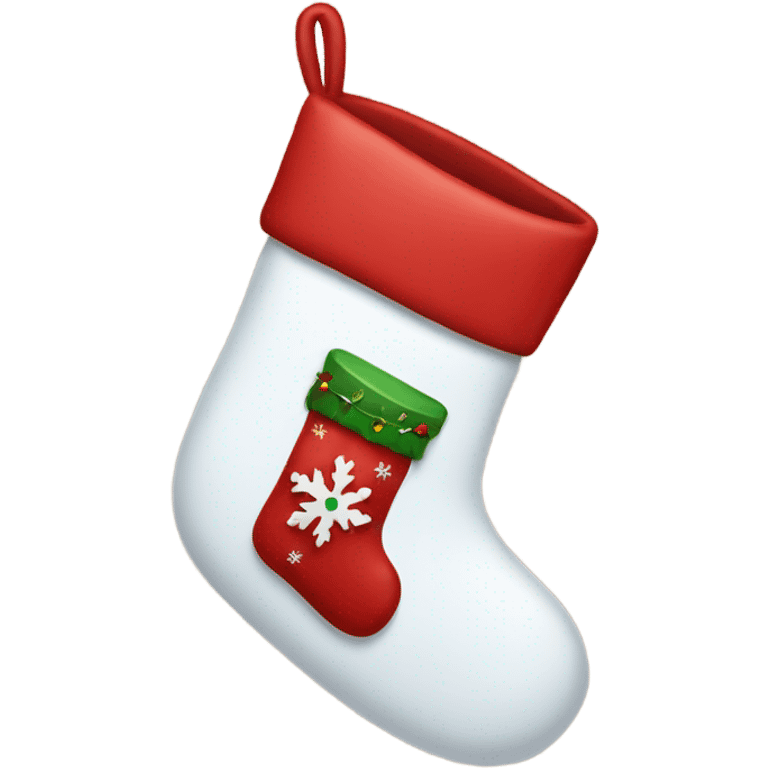 Christmas stocking emoji