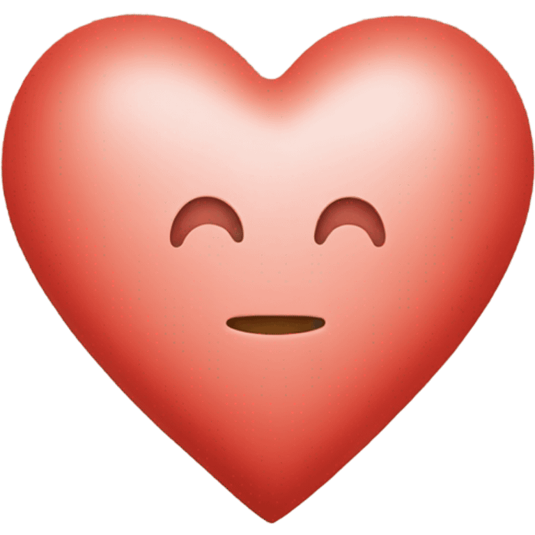 light red heart emoji