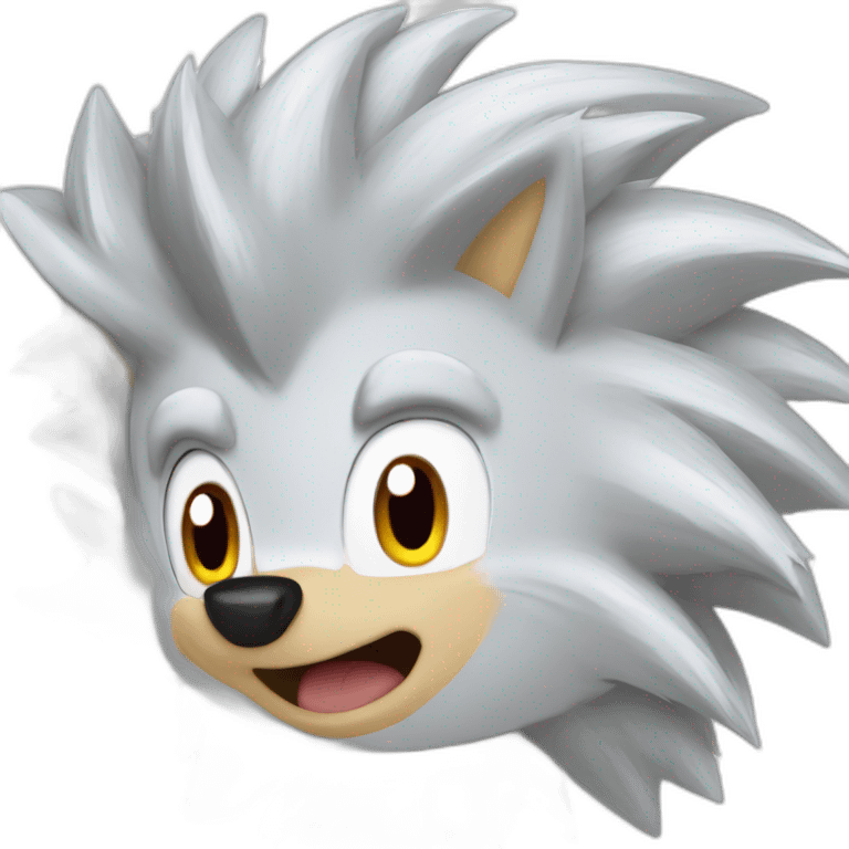 Idw Silver the hedgehog emoji