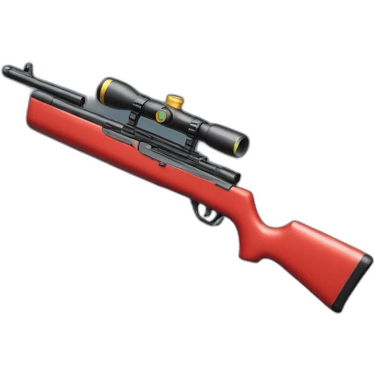 santa rifle emoji