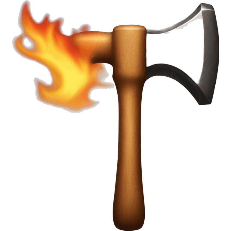 Hammer flames emoji