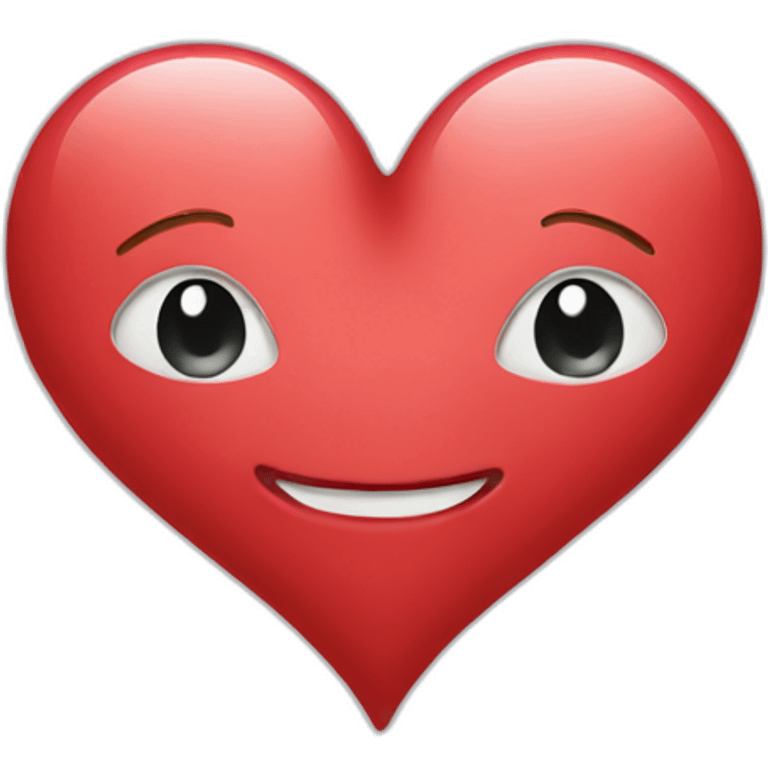 Heart with  emoji