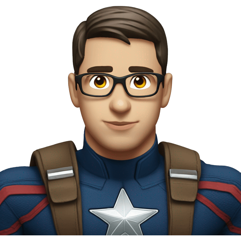 mclovin as captain america emoji