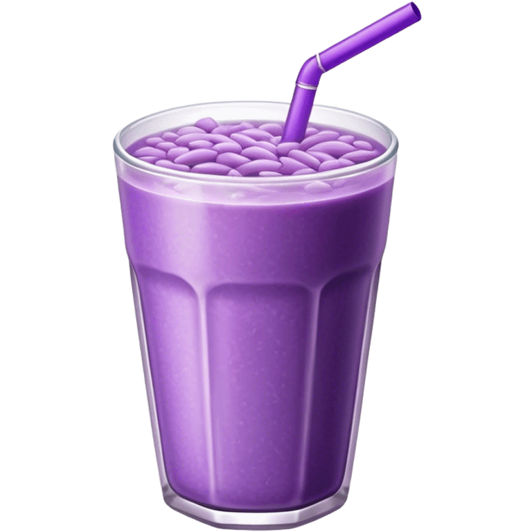 Purple rice drink  emoji