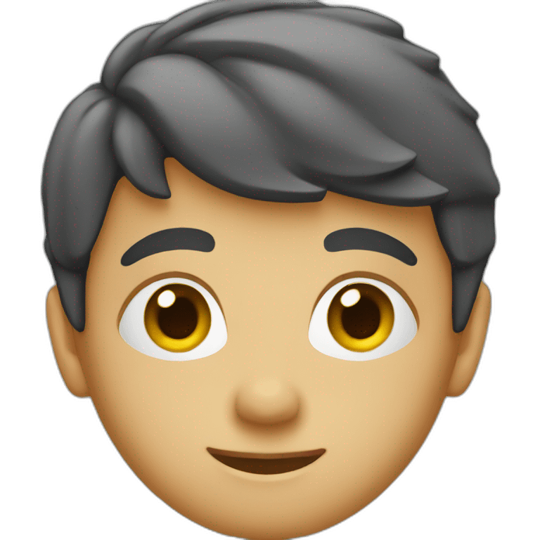 Head boy emoji