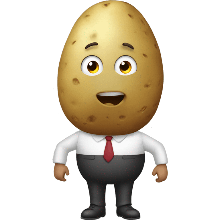 Working potato emoji