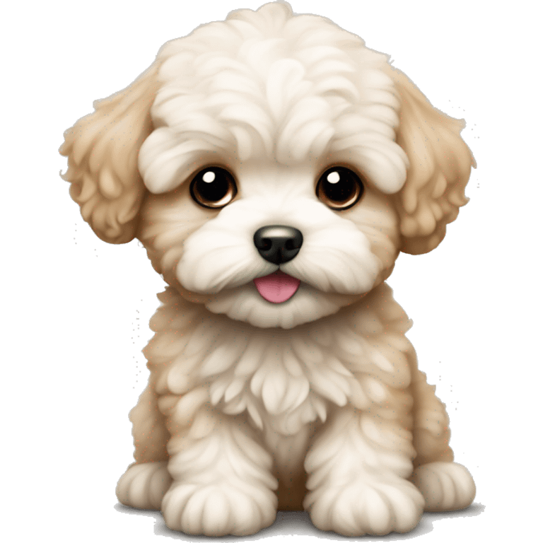 maltipoo puppy  emoji