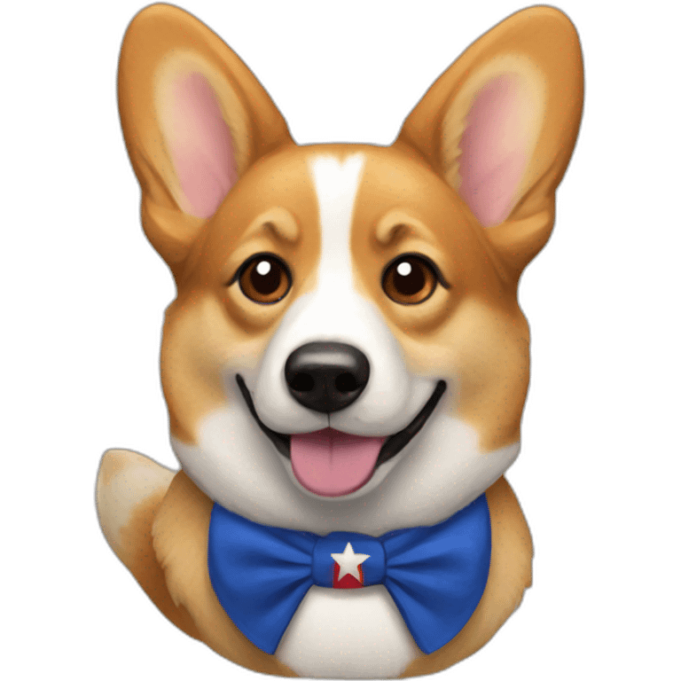 Republican corgi emoji