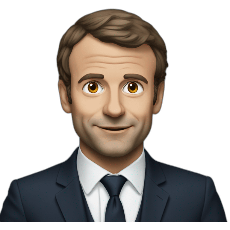 Emanuel macron emoji