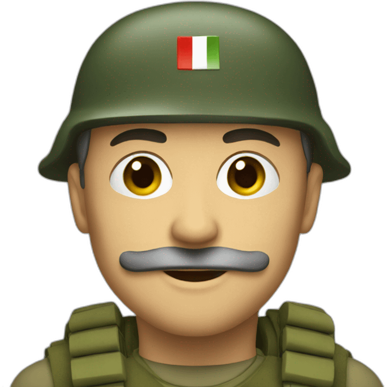 italian soldier emoji