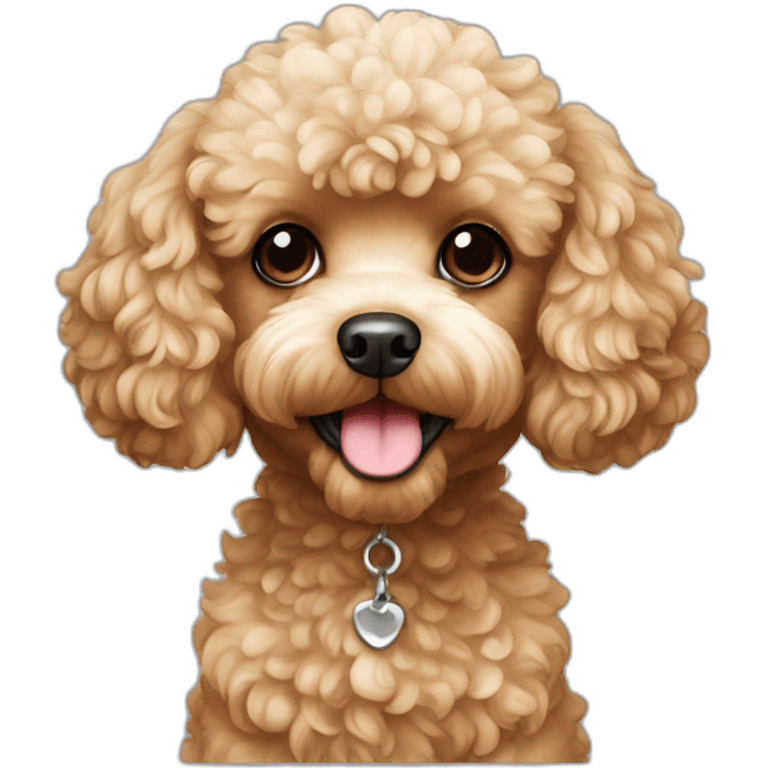 toy poodle emoji