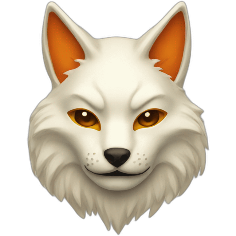 kitsune mask emoji