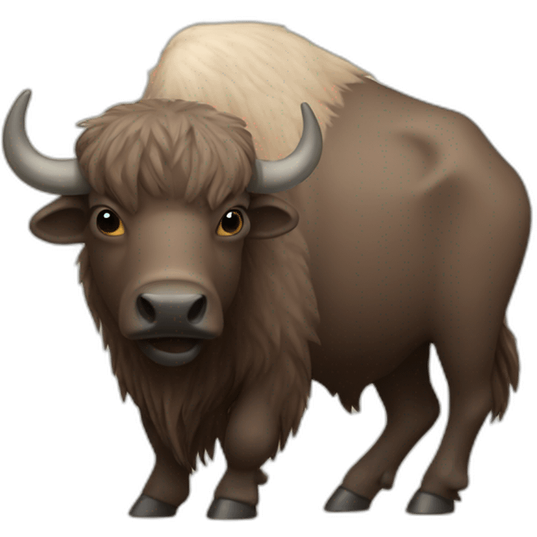 wild buffalo emoji