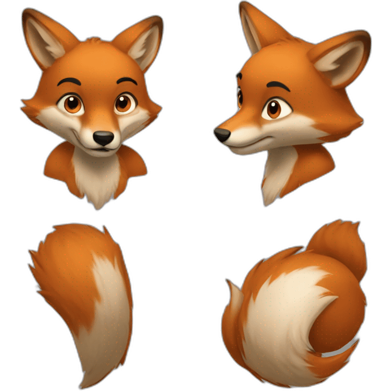 jeune renard emoji