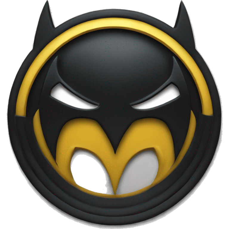 Batman logo emoji