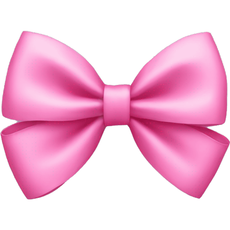 A pink bow  emoji