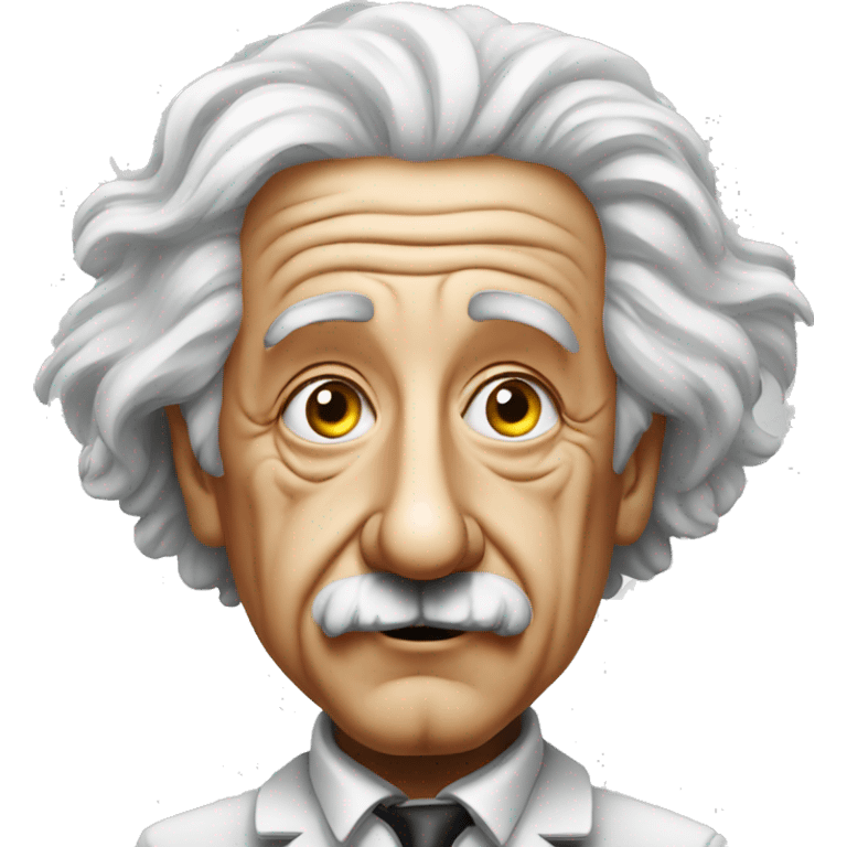 albert einstein stars eyes emoji