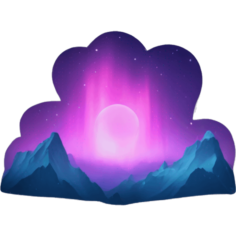 Aurora borealis  emoji